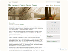 Tablet Screenshot of mslausmann.wordpress.com