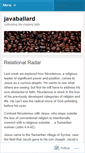 Mobile Screenshot of javaballard.wordpress.com