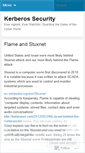Mobile Screenshot of kerberossecurity.wordpress.com