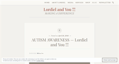 Desktop Screenshot of lordiel.wordpress.com