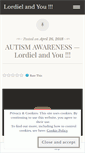 Mobile Screenshot of lordiel.wordpress.com