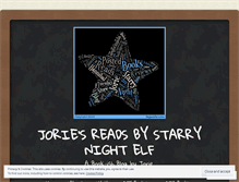 Tablet Screenshot of joriesreads.wordpress.com