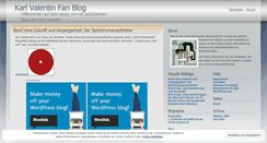 Desktop Screenshot of karlvalentin.wordpress.com