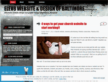 Tablet Screenshot of elev8design.wordpress.com