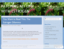 Tablet Screenshot of estrogenmyfriend.wordpress.com