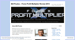 Desktop Screenshot of forexprofitmultiplierreview.wordpress.com