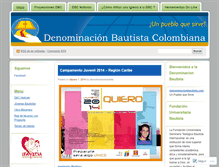Tablet Screenshot of dbcolombia.wordpress.com