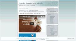 Desktop Screenshot of infertileramblings.wordpress.com