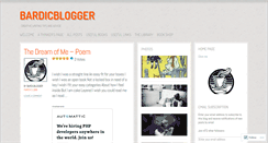 Desktop Screenshot of bardicblogger.wordpress.com