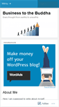 Mobile Screenshot of business2buddha.wordpress.com
