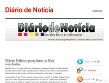 Tablet Screenshot of diariodenoticia.wordpress.com