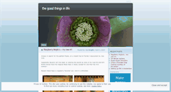 Desktop Screenshot of goodenoughtoshare.wordpress.com