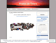 Tablet Screenshot of piratedethiers.wordpress.com