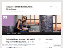 Tablet Screenshot of itiskirjasto.wordpress.com