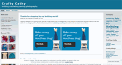 Desktop Screenshot of craftycathy.wordpress.com