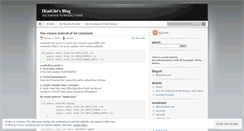 Desktop Screenshot of iknight.wordpress.com