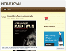 Tablet Screenshot of mrhittle.wordpress.com