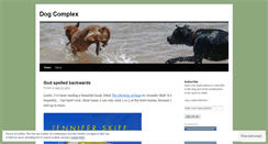 Desktop Screenshot of dogcomplex.wordpress.com