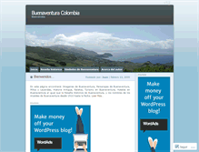 Tablet Screenshot of buenaventuracity.wordpress.com