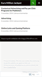 Mobile Screenshot of euromillionblog.wordpress.com