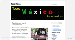 Desktop Screenshot of mexicotodo.wordpress.com