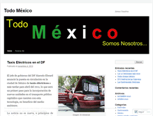 Tablet Screenshot of mexicotodo.wordpress.com