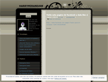 Tablet Screenshot of harrymiranda89.wordpress.com