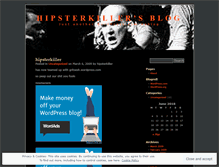 Tablet Screenshot of hipsterkiller.wordpress.com