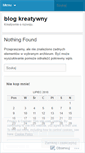 Mobile Screenshot of kreatywnyblog.wordpress.com