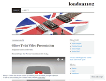 Tablet Screenshot of london1102.wordpress.com