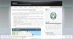 Desktop Screenshot of dpegp.wordpress.com