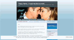 Desktop Screenshot of marineethiago.wordpress.com