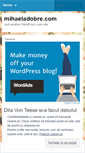 Mobile Screenshot of mihaeladobredotcom.wordpress.com