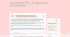 Desktop Screenshot of languagetiohugestcm.wordpress.com