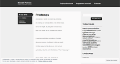 Desktop Screenshot of mickaelpoiroux.wordpress.com