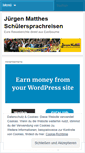 Mobile Screenshot of juergenmatthes.wordpress.com