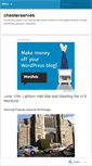 Mobile Screenshot of chesterserves.wordpress.com