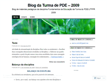 Tablet Screenshot of mcpde.wordpress.com