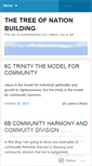 Mobile Screenshot of nationbuildingtree.wordpress.com
