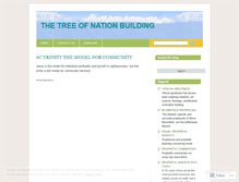 Tablet Screenshot of nationbuildingtree.wordpress.com