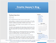 Tablet Screenshot of emettemassey.wordpress.com