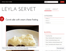 Tablet Screenshot of leylaservet.wordpress.com