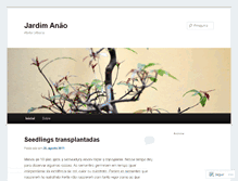 Tablet Screenshot of jardimanao.wordpress.com