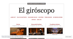Desktop Screenshot of eduardorgutierrez.wordpress.com