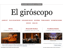 Tablet Screenshot of eduardorgutierrez.wordpress.com