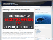 Tablet Screenshot of fabriziologerfo.wordpress.com