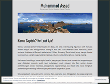 Tablet Screenshot of m.muhammadassad.wordpress.com