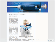 Tablet Screenshot of gilsonpipetman.wordpress.com