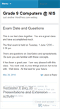 Mobile Screenshot of niscomputers9.wordpress.com