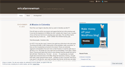 Desktop Screenshot of ericalannewman.wordpress.com